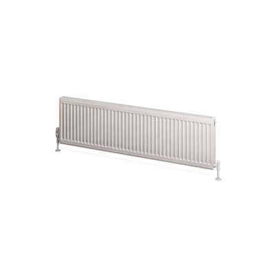 Type 21 Compact Panel Radiator 400 x 1400 Gloss White