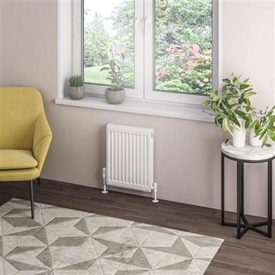 Type 21 Compact Panel Radiator 500 x 400 Gloss White