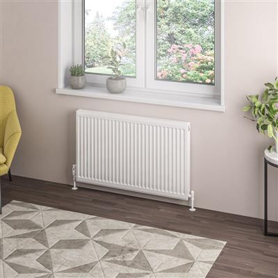 Type 21 Compact Panel Radiator 600 x 1000 Gloss White