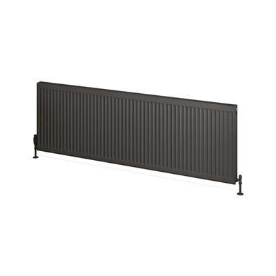 Type 21 Compact Panel Radiator 600 x 1800 Matt Anthracite