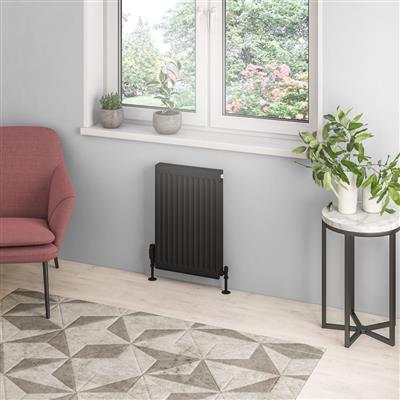 Type 21 Compact Panel Radiator 600 x 400 Matt Black