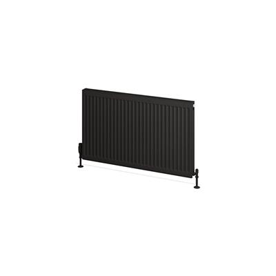 Type 21 Compact Panel Radiator 600 x 1000 Matt Black