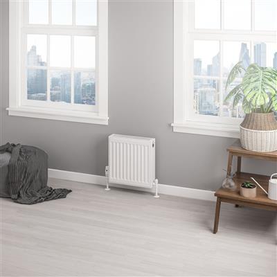 Type 22 Compact Panel Radiator 400 x 400 Gloss White