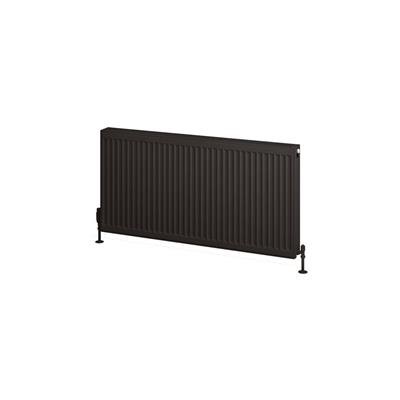 Type 22 Compact Panel Radiator 600 x 1200 Matt Black