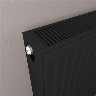 Type 22 Compact Panel Radiator 600 x 1200 Matt Black