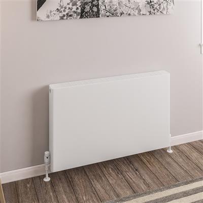 Keynsham Type 22 Panel Radiator 600 x 1000 with Flat Designer Cover Gloss White