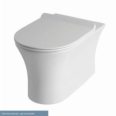 Northall Soft Close Toilet Seat - White