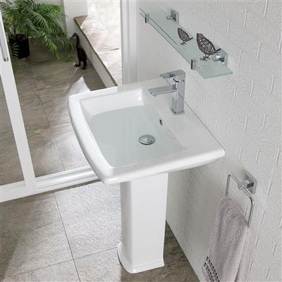 Cheltenham Semi Pedestal - White