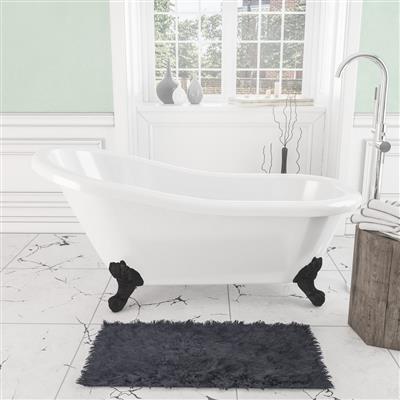 Trowbridge 1560 x 720 x 760mm (410mm Depth) Freestanding Bath - White