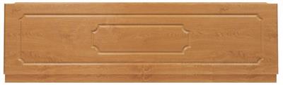 Sherwood original 1700 front bath panel 1700x450-575mm - Natural Oak