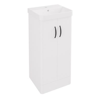 Cavone II 40CM 2 Door Basin Vanity Unit - White