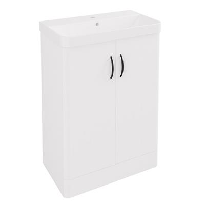 Cavone II 60CM 2 Door Basin Vanity Unit - White