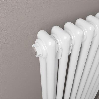 Imperia 2 Column Radiator 600 x 830mm Gloss White