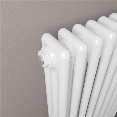 Imperia 3 Column Radiator 600 x 830mm Gloss White