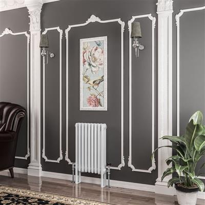 Imperia 3 Column Radiator 600 x 425mm Gloss White