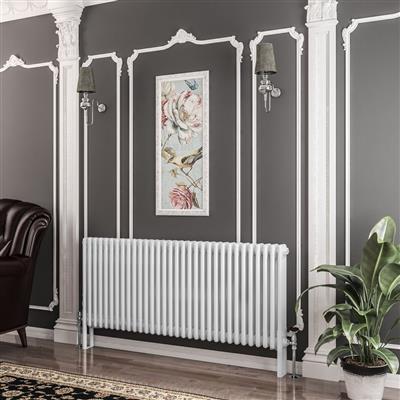 Imperia 3 Column Radiator 600 x 1460mm Gloss White