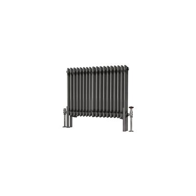 Imperia 3 Column Radiator 600 x 830mm Bare Metal