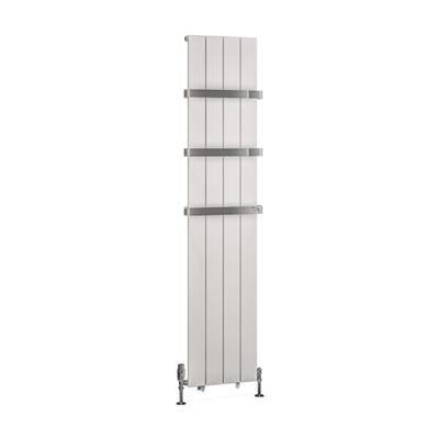 Mersey 1800 x 375 Aluminium Radiator Matt White