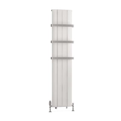 Trent 1800 x 375 Aluminium Radiator Matt White