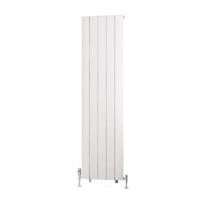 Trent 1800 x 470 Aluminium Radiator Matt White