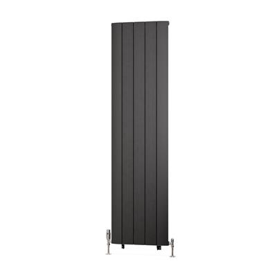 Trent 1800 x 470 Aluminium Radiator Matt Anthracite