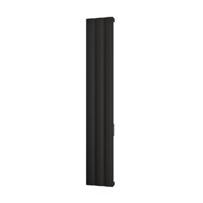 Derwent 1800 x 304 Dry Element Aluminium Radiator Matt Black