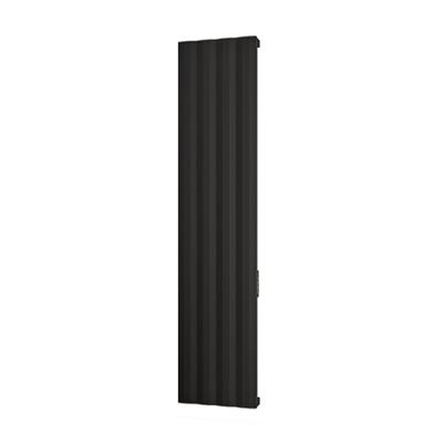 Derwent 1800 x 404 Dry Element Aluminium Radiator Matt Black