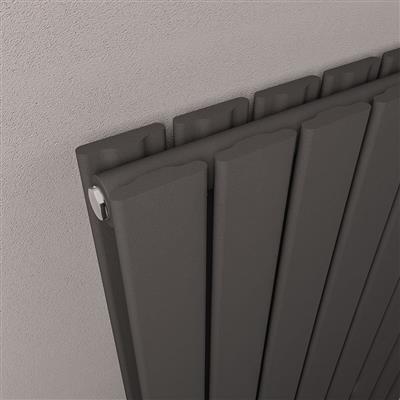 Warrington 1800 x 304 Radiator Type20 Matt Anthracite