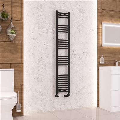 Wendover Straight Multirail 1600 x 300 Matt Black