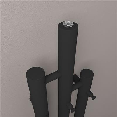 Portchester 1200 x 225 Radiator Matt Black