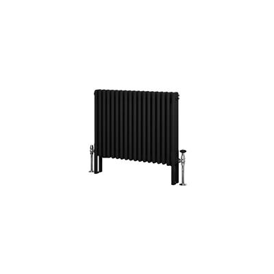 Imperia 3 Column Radiator 600 x 830mm Matt Black