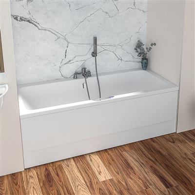 Portland Double Ended (DE) 1800 x 800 x 440mm 5mm Bath - White