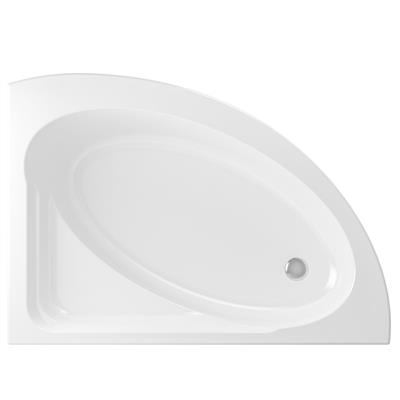 Lundy 1500 x 1040 x 420mm Left Hand (LH) Offset Corner Beauforte Bath - White