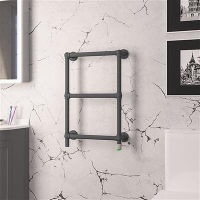 Kennet Dry Element Towel Rail 700 x 500 Matt Anthracite