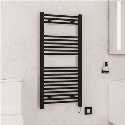 Biava Dry Element Towel Rail 1100x500mm Matt Black