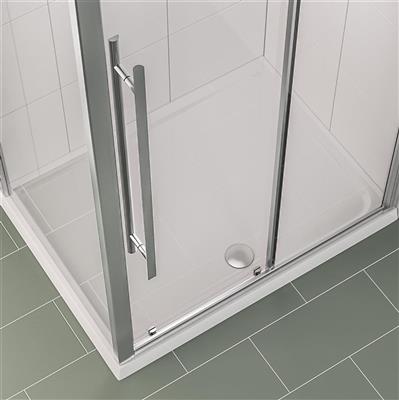 Vantage Plan C 1500mm x 800mm Rectangular Shower Tray - White