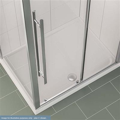 Vantage Legs & Panel kit for 1300mm - 1800mm Square & Rectangle Shower Trays