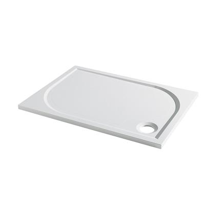 Vanguard 25 Plan E 900mm x 700mm Rectangular Shower Tray - White