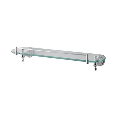 Rockingham Glass Shelf - Chrome