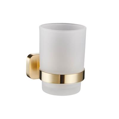 Asti Tumbler Holder - Brushed Brass