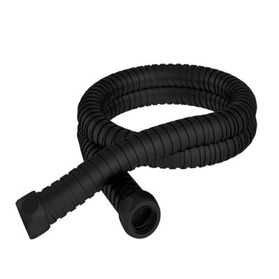 1.5m Flexible Modern Shower Hose - 8mm Bore - Matt Black