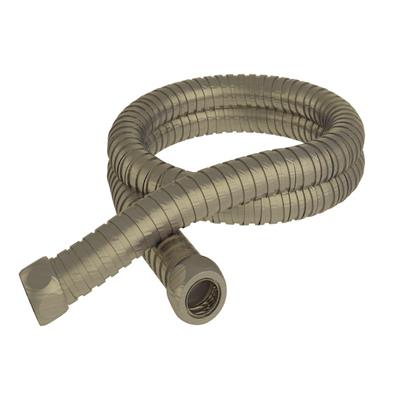 1.5m Flexible Modern Shower Hose - 8mm Bore - Brushed Brass