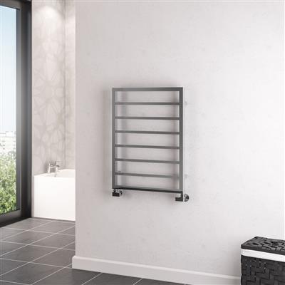 Ryton 800 x 600mm. Towel Rail Chrome