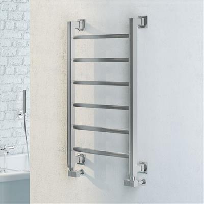 Loxley 1200 x 600mm. Towel Rail Chrome