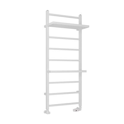 Launton Designer Towel Rail 1200x500mm Matt White