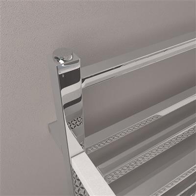 Launton Designer Towel Rail 1200x600mm Chrome