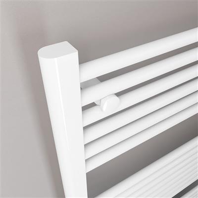 Biava Multirail HV Straight 688 x 750mm Gloss White