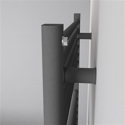 Biava Multirail HV Straight 688 x 750mm Matt Anthracite