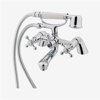 Stenhouse Luxury Bath Shower Mixer (BSM) Tap with Handset Chrome