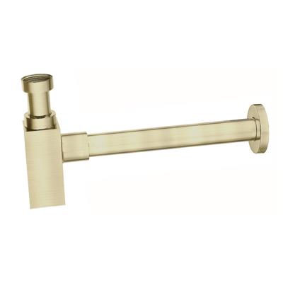 Cottisford Square Bottle Trap Brushed Brass